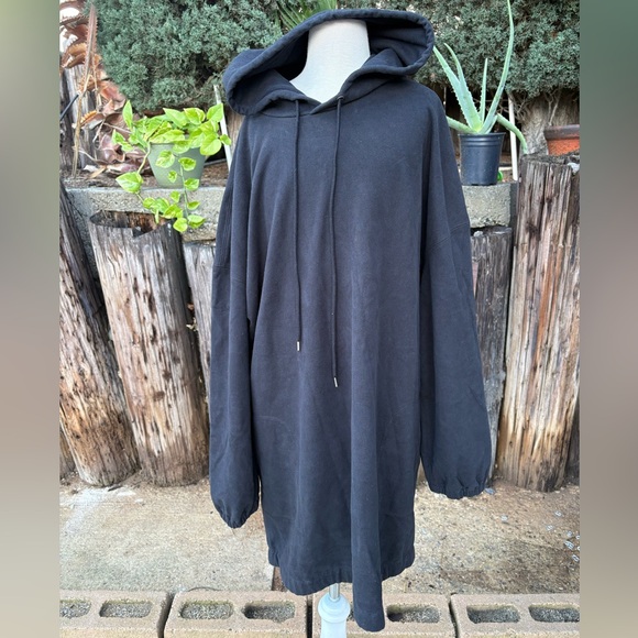 James Perse Oversized Womens Hoodie 100% Cotton Sweater - Picture 15 of 16